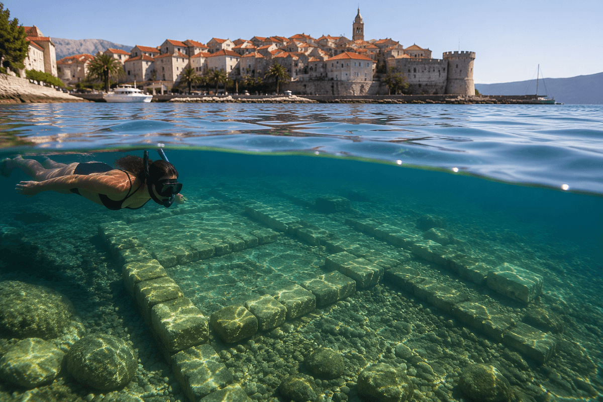 Underwater Neolithic Settlement Near Korčula Continues to Reveal New Discoveries