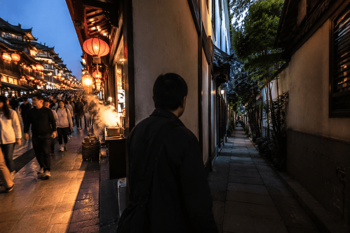 Dive into old lanes near Yu Garden